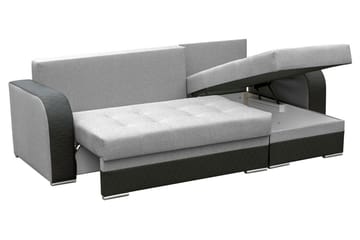 Divanbäddsoffa Sydney 238x140x88 cm - Grå - Möbler - Soffa - Bäddsoffa - Bäddsoffa divan