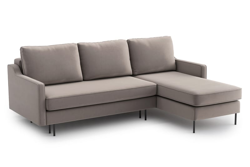 Divanbäddsoffa Vickan - Beige - Bäddsoffa divan