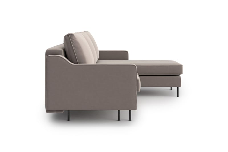 Divanbäddsoffa Vickan - Beige - Bäddsoffa divan