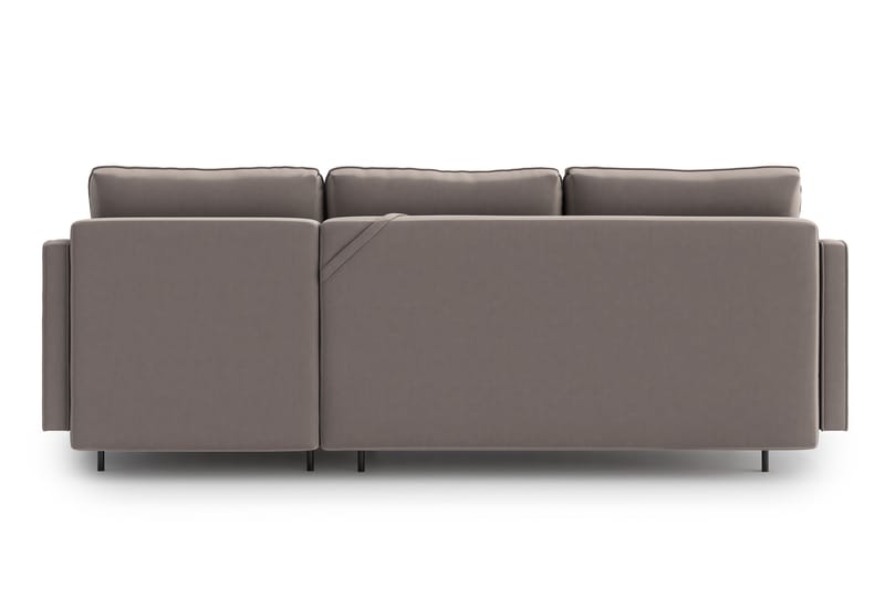 Divanbäddsoffa Vickan - Beige - Bäddsoffa divan