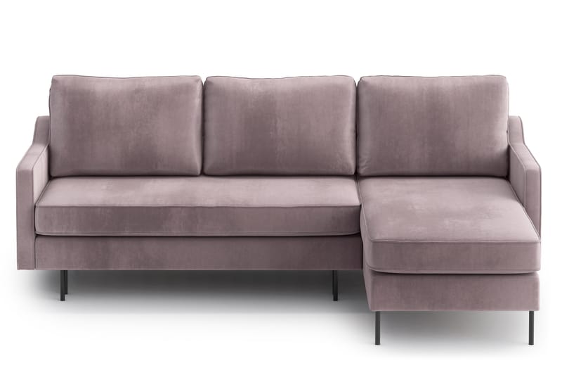 Divanbäddsoffa Vickan - Rosa - Bäddsoffa divan