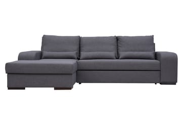 Divanbäddsoffa Virago 285x165x90 cm - Grå - Möbler - Soffa - Bäddsoffa - Bäddsoffa divan