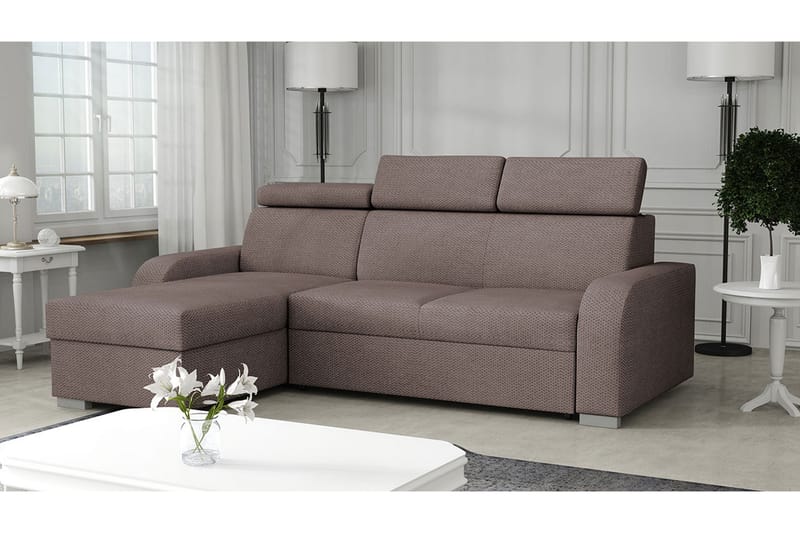 Divansoffa Dung Vändbar - Brun - Möbler - Soffa - Bäddsoffa - Bäddsoffa divan
