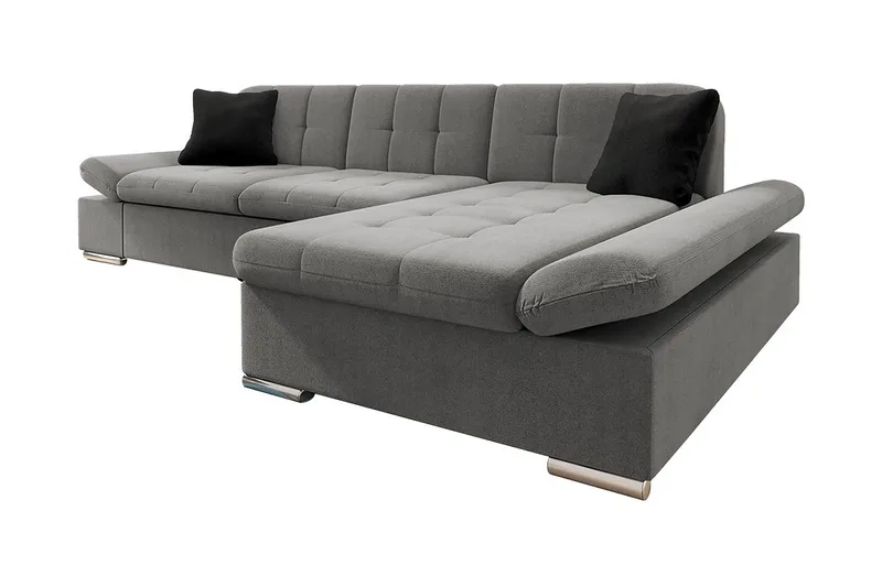 Djerra 2-sits Bäddsoffa, Grå