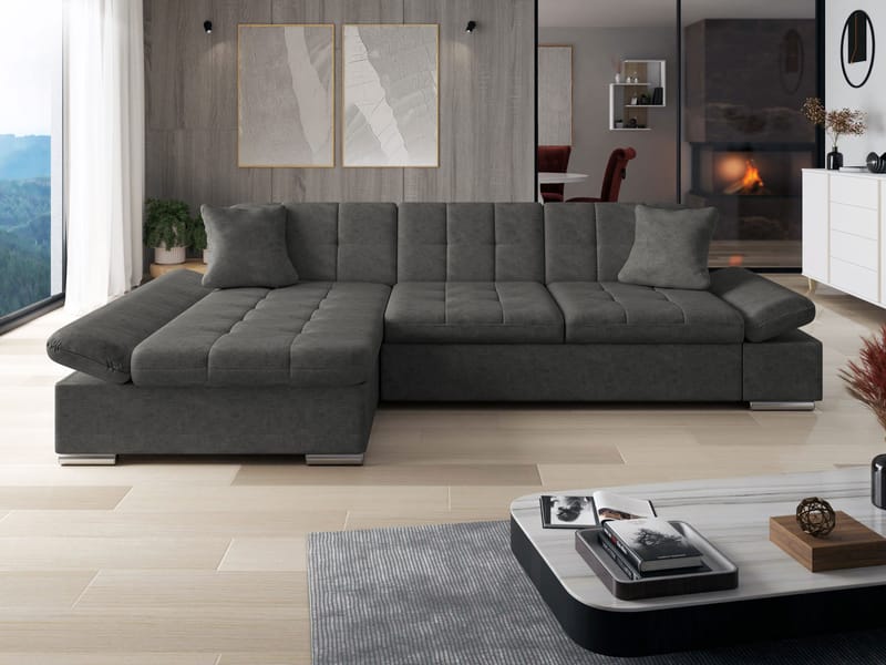 Djerra 4-sits Divansoffa Vänster - Möbler - Soffa - Bäddsoffa - Bäddsoffa divan