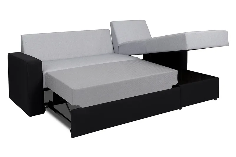 Domino Divanbäddsoffa 234x156x82 cm - Blå/Grå - Möbler - Soffa - Bäddsoffa - Bäddsoffa divan