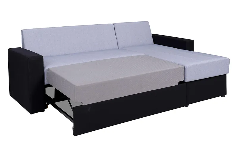 Domino Divanbäddsoffa 234x156x82 cm - Blå/Grå - Möbler - Soffa - Bäddsoffa - Bäddsoffa divan
