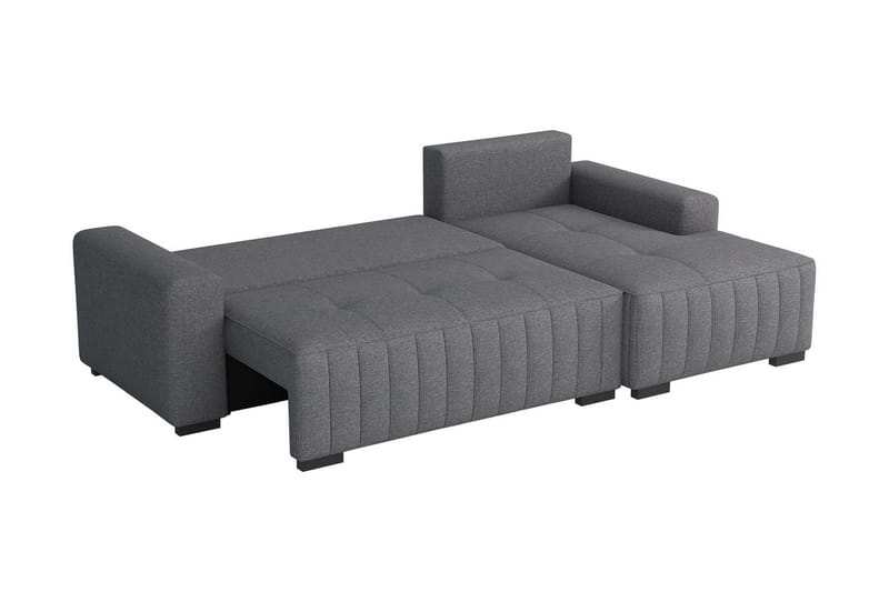 Esher 3-sits Bäddsoffa Höger - Grå - Möbler - Soffa - Bäddsoffa - Bäddsoffa divan