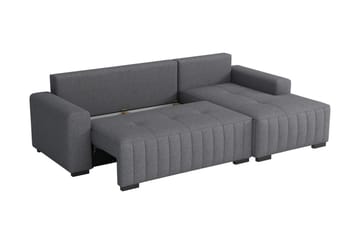 Esher 4-sits Bäddsoffa Vänster - Grå - Möbler - Soffa - Bäddsoffa - Bäddsoffa divan