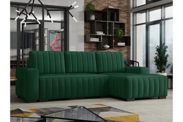 Esher Bäddsoffa Höger - Grön - Möbler - Soffa - Bäddsoffa - Bäddsoffa divan