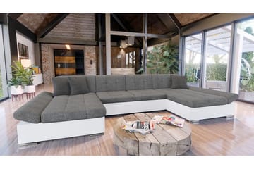 Eyman 3-sits Bäddsoffa - Grå - Möbler - Soffa - Bäddsoffa - Bäddsoffa divan