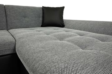 Eyman 3-sits Bäddsoffa - Röd/Grå/Vit - Möbler - Soffa - Bäddsoffa - Bäddsoffa divan