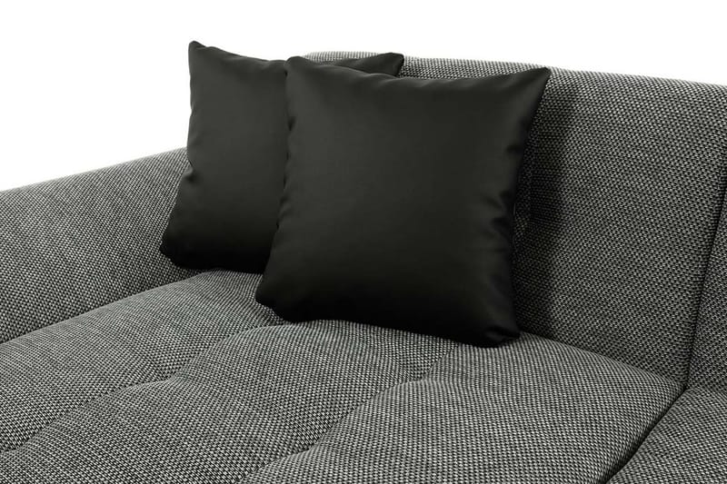 Eyman 3-sits Bäddsoffa - Röd/Grå/Vit - Möbler - Soffa - Bäddsoffa - Bäddsoffa divan