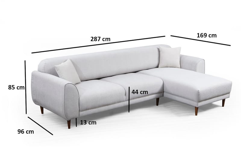 Gajanejos Divanbäddsoffa - Beige - Möbler - Soffa - Bäddsoffa - Bäddsoffa divan