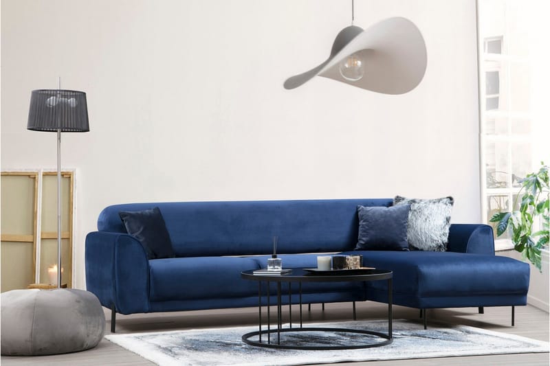 Gajanejos Divanbäddsoffa - Blå - Möbler - Soffa - Bäddsoffa - Bäddsoffa divan
