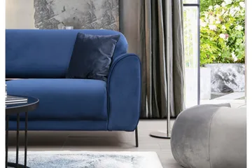 Gajanejos Divanbäddsoffa - Blå - Möbler - Soffa - Bäddsoffa - B äddsoffa divan