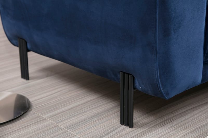 Gajanejos Divanbäddsoffa - Blå - Möbler - Soffa - Bäddsoffa - Bäddsoffa divan