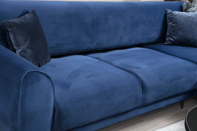 Gajanejos Divanbäddsoffa - Blå - Möbler - Soffa - Bäddsoffa - Bäddsoffa divan