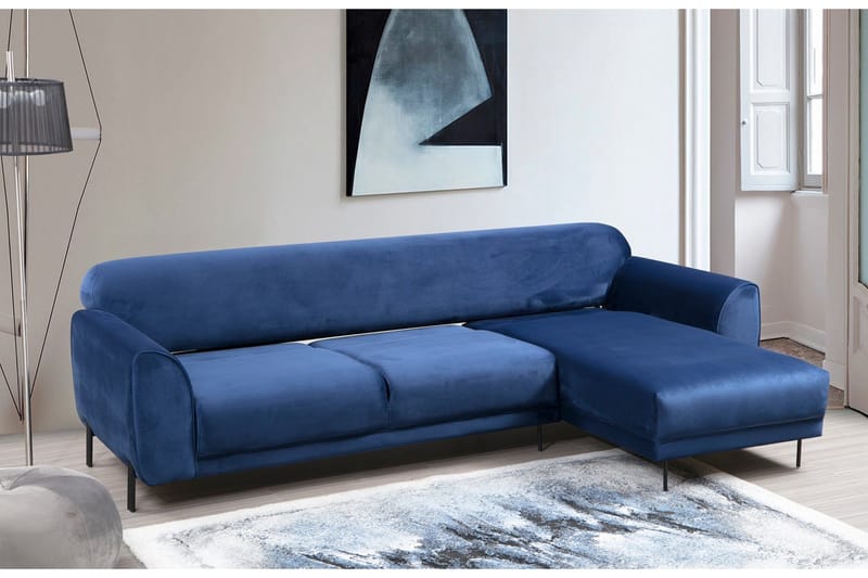 Gajanejos Divanbäddsoffa - Blå - Möbler - Soffa - Bäddsoffa - Bäddsoffa divan