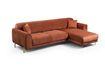 Gajanejos Divanbäddsoffa - Brun - Möbler - Soffa - Bäddsoffa - Bäddsoffa divan