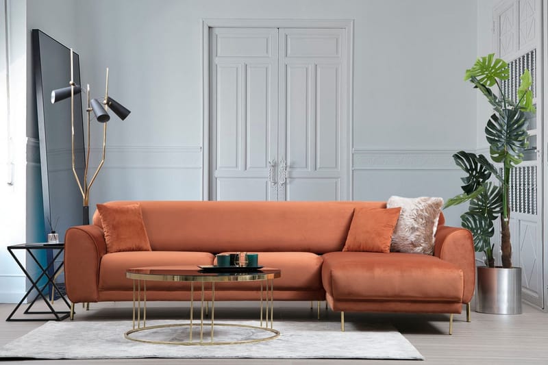 Gajanejos Divanbäddsoffa - Brun - Möbler - Soffa - Bäddsoffa - Bäddsoffa divan