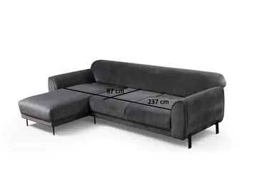 Gajanejos Divanbäddsoffa - Grå - M öbler - Soffa - Bäddsoffa - Bäddsoffa divan