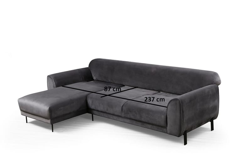 Gajanejos Divanbäddsoffa - Grå - Möbler - Soffa - Bäddsoffa - Bäddsoffa divan