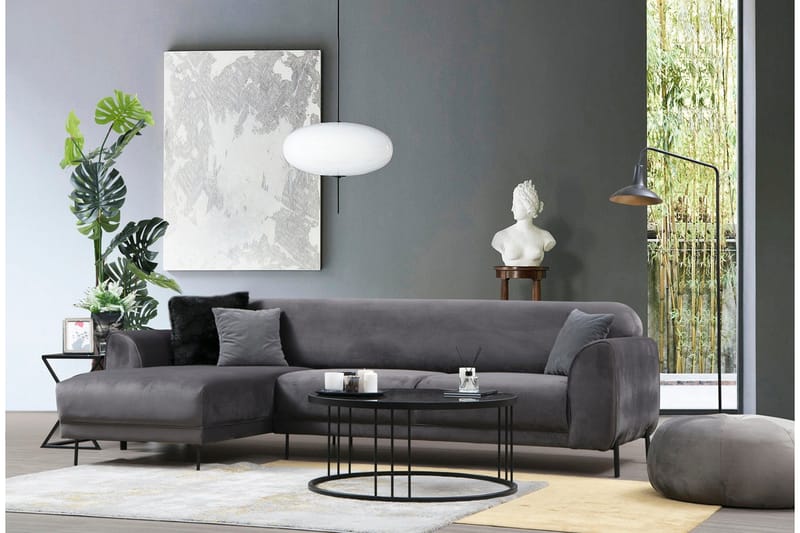 Gajanejos Divanbäddsoffa - Grå - Möbler - Soffa - Bäddsoffa - Bäddsoffa divan