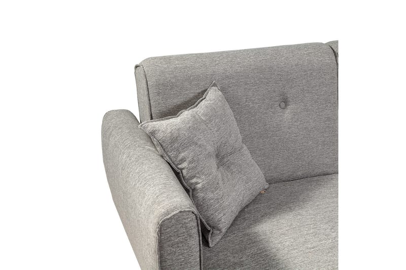 Gjoni Bäddsoffa med Divan Höger - Grå - Möbler - Soffa - Bäddsoffa - Bäddsoffa divan