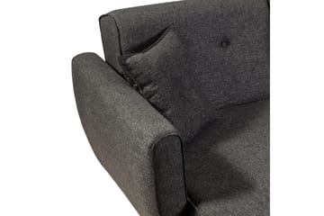 Gjoni Bäddsoffa med Divan Vänster - Grå - Möbler - Soffa - Bäddsoffa - Bäddsoffa divan