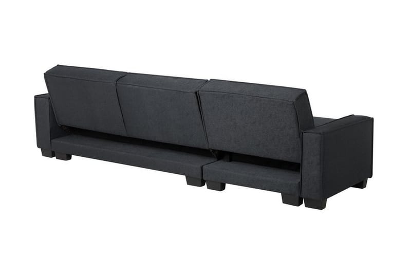 Hörnbäddsoffa Dayren Vänster - Grå - Möbler - Soffa - Bäddsoffa - Bäddsoffa divan