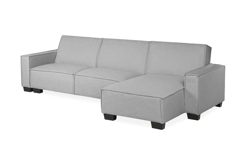 Hörnbäddsoffa Dayren Vänster - Grå - Möbler - Soffa - Bäddsoffa - Bäddsoffa divan