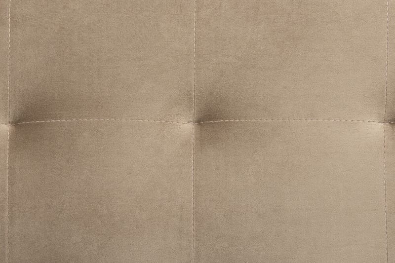 Hörnbäddsoffa Westerleigh Höger Sammet - Beige - Möbler - Soffa - Bäddsoffa - Bäddsoffa divan