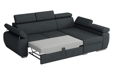 Hörnsoffa Letafors Vänster - Brun - Möbler - Soffa - Bäddsoffa - Bäddsoffa divan