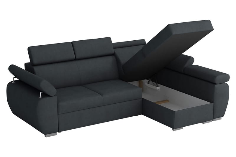 Hörnsoffa Letafors Vänster - Brun - Möbler - Soffa - Bäddsoffa - Bäddsoffa divan