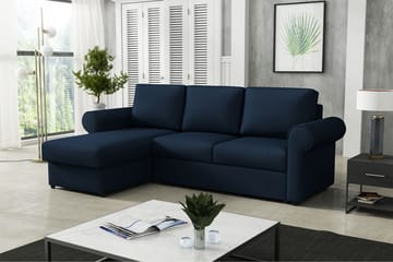 Hörnsoffa Monaco - Blå - Möbler - Soffa - Bäddsoffa - Bäddsoffa divan
