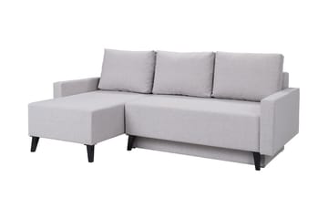 Hörnsoffa Oviedo - Grå - Möbler - Soffa - Bäddsoffa - Bäddsoffa divan