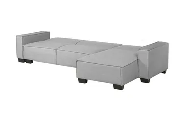 Halsnead Hörnbäddsoffa Vänster - Grå - Möbler - Soffa - Bäddsoffa - Bäddsoffa divan