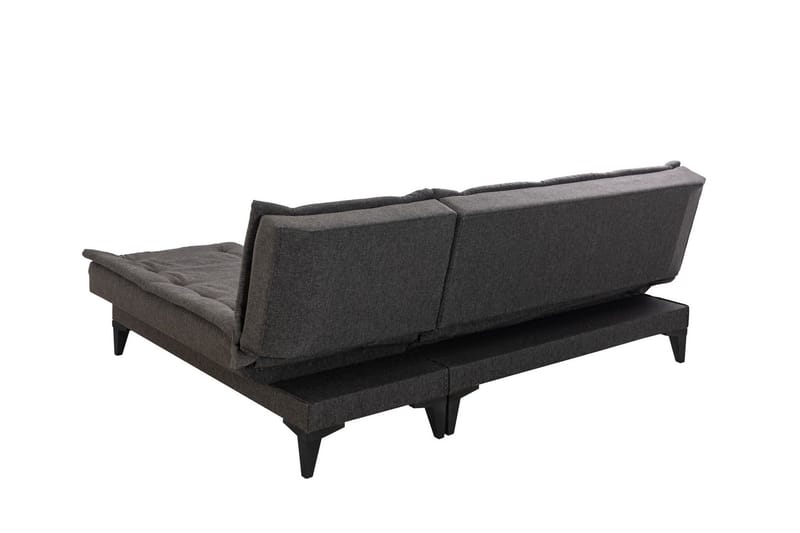 Hunterville Bäddsoffa m. Divan 4-sits - Antracit - Möbler - Soffa - Bäddsoffa - Bäddsoffa divan