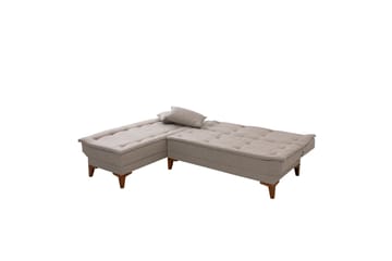 Hunterville Bäddsoffa m. Divan 4-sits - Beige - Möbler - Soffa - Bäddsoffa - Bäddsoffa divan