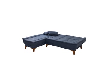 Hunterville Bäddsoffa m. Divan 4-sits - Mörkblå - Möbler - Soffa - Bäddsoffa - Bäddsoffa divan