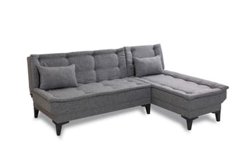 Hunterville Bäddsoffa m. Divan 4-sits - Mörkgrå - Möbler - Soffa - Bäddsoffa - Bäddsoffa divan