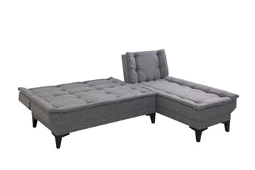 Hunterville Bäddsoffa m. Divan 4-sits - Mörkgrå - Möbler - Soffa - Bäddsoffa - Bäddsoffa divan
