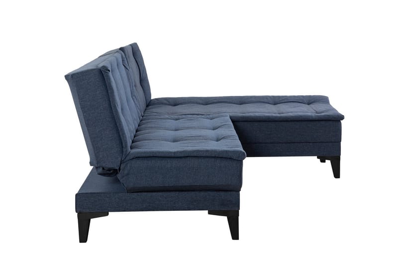 Hunterville Bäddsoffa m. Divan 4-sits - Marinblå - Möbler - Soffa - Bäddsoffa - Bäddsoffa divan