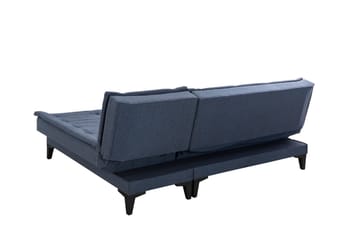 Hunterville Bäddsoffa m. Divan 4-sits - Marinblå - Möbler - Soffa - Bäddsoffa - Bäddsoffa divan