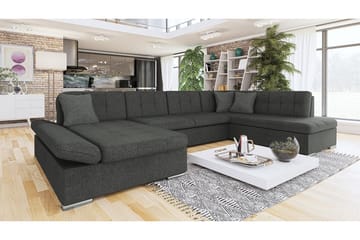 Jampra 4-sits Bäddsoffa Universal - Grå - Möbler - Soffa - Bäddsoffa - Bäddsoffa divan
