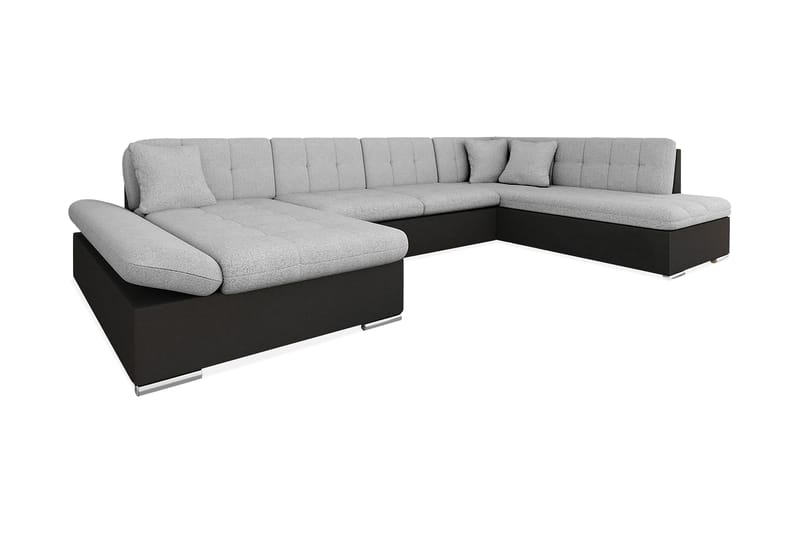 Jampra Bäddsoffa Vänster - Grå - Möbler - Soffa - Bäddsoffa - Bäddsoffa divan