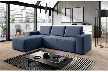Kamli Bäddsoffa m. Divan med Förvaring - Blå - Möbler - Soffa - Bäddsoffa - Bäddsoffa divan