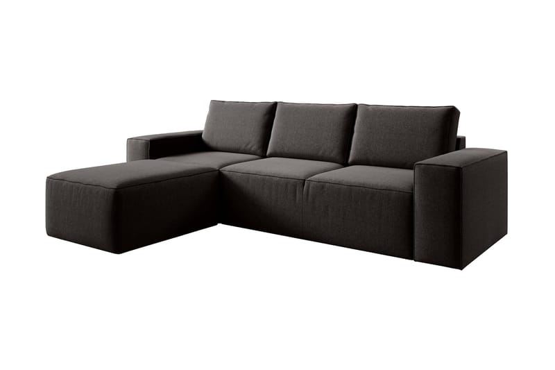 Kamli Bäddsoffa m. Divan med Förvaring - Brun - Möbler - Soffa - Bäddsoffa - Bäddsoffa divan