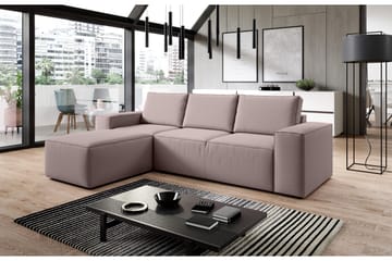 Kamli Bäddsoffa m. Divan med Förvaring - Grå - Möbler - Soffa - Bäddsoffa - Bäddsoffa divan